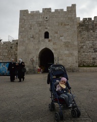 Greta in front of Herod s Gate